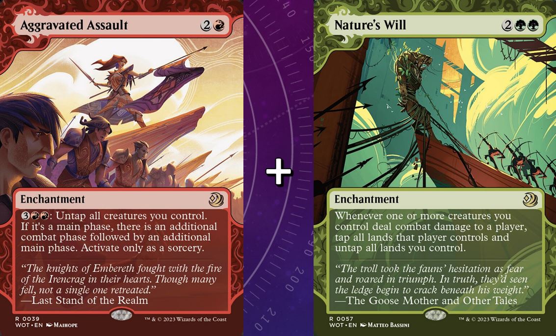 Aggravaged Assault and Nature&rsquo;s Will combo